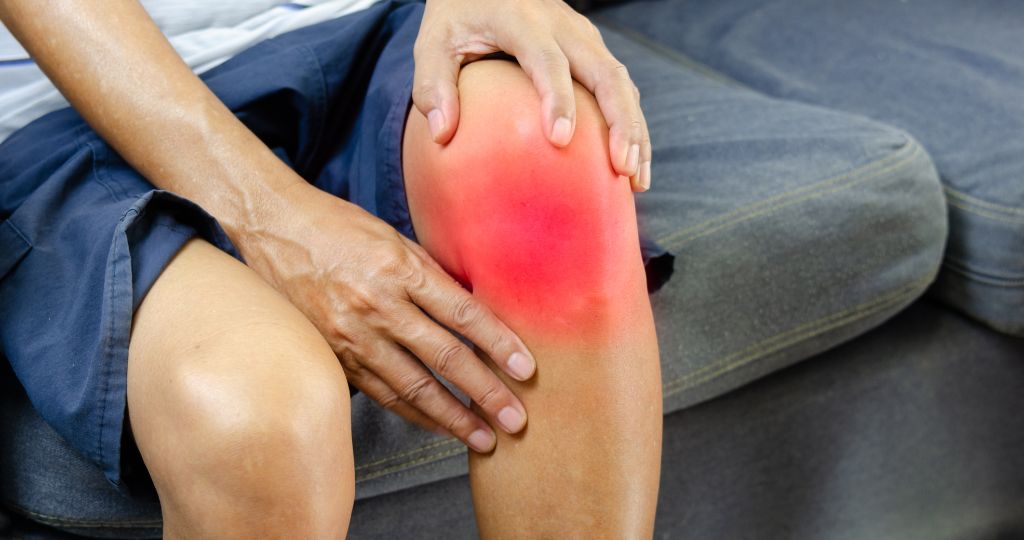 Knee joint pain