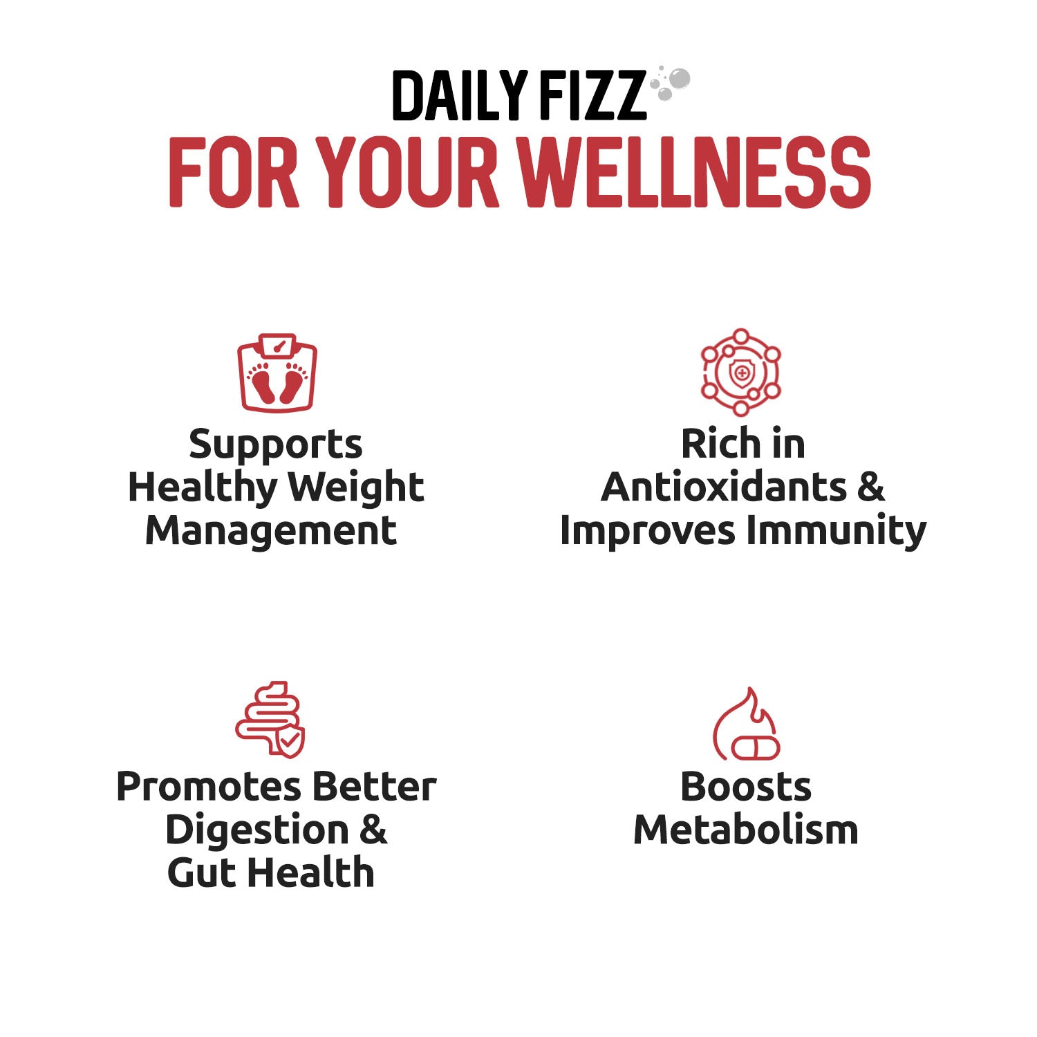 Tasty ACV Fizz Tabs for Gut & Metabolism Boost
