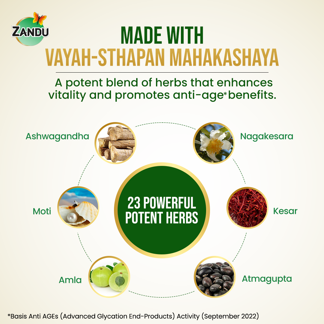 Zandu Anti-AGEs action Dirghayuprash (Suitable for Diabetics)