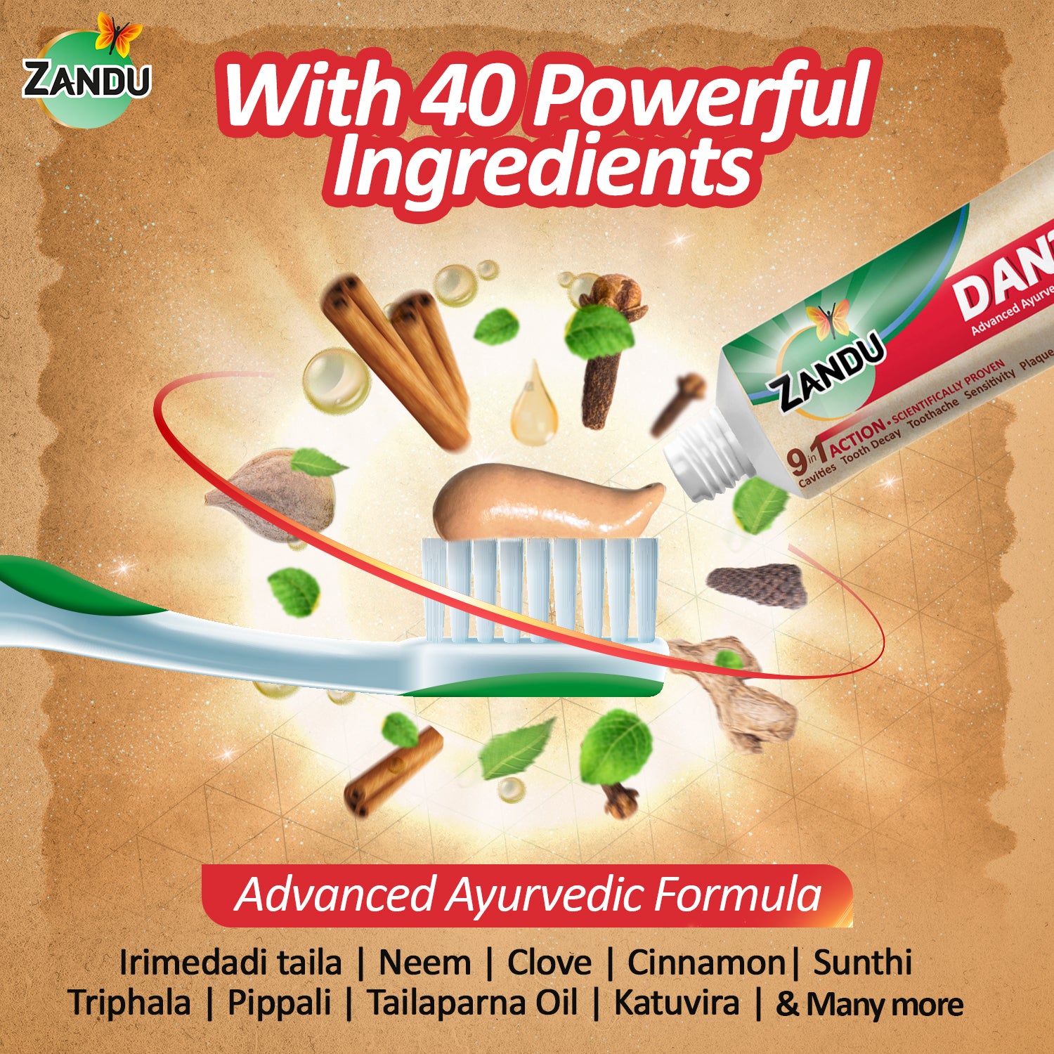 Dantveer ingredients