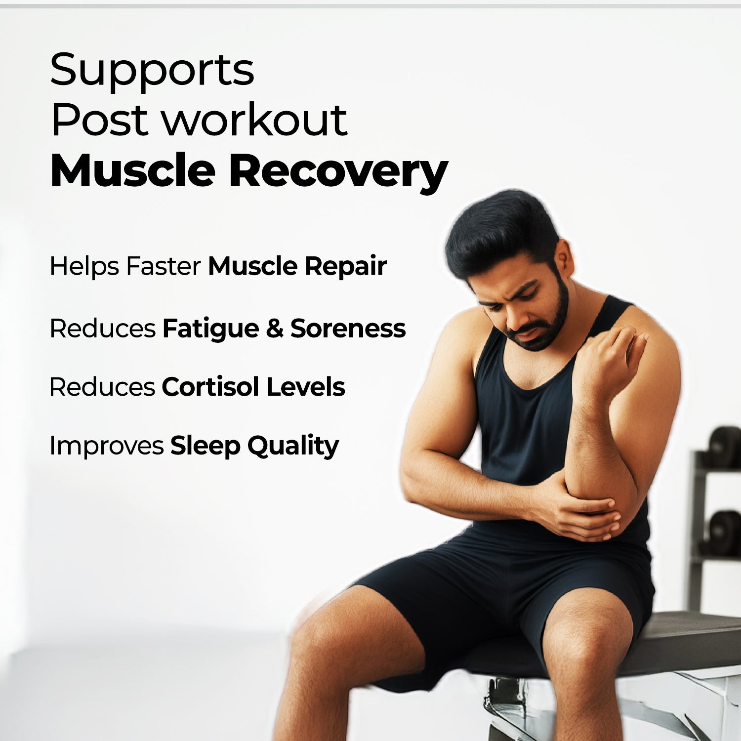 Ashwagandha Gold Plus formulation for Muscle Recovery