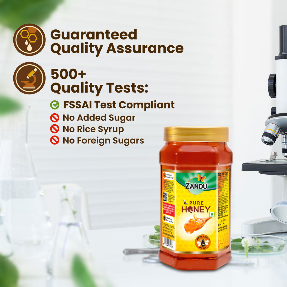 Zandu Pure Honey 500g