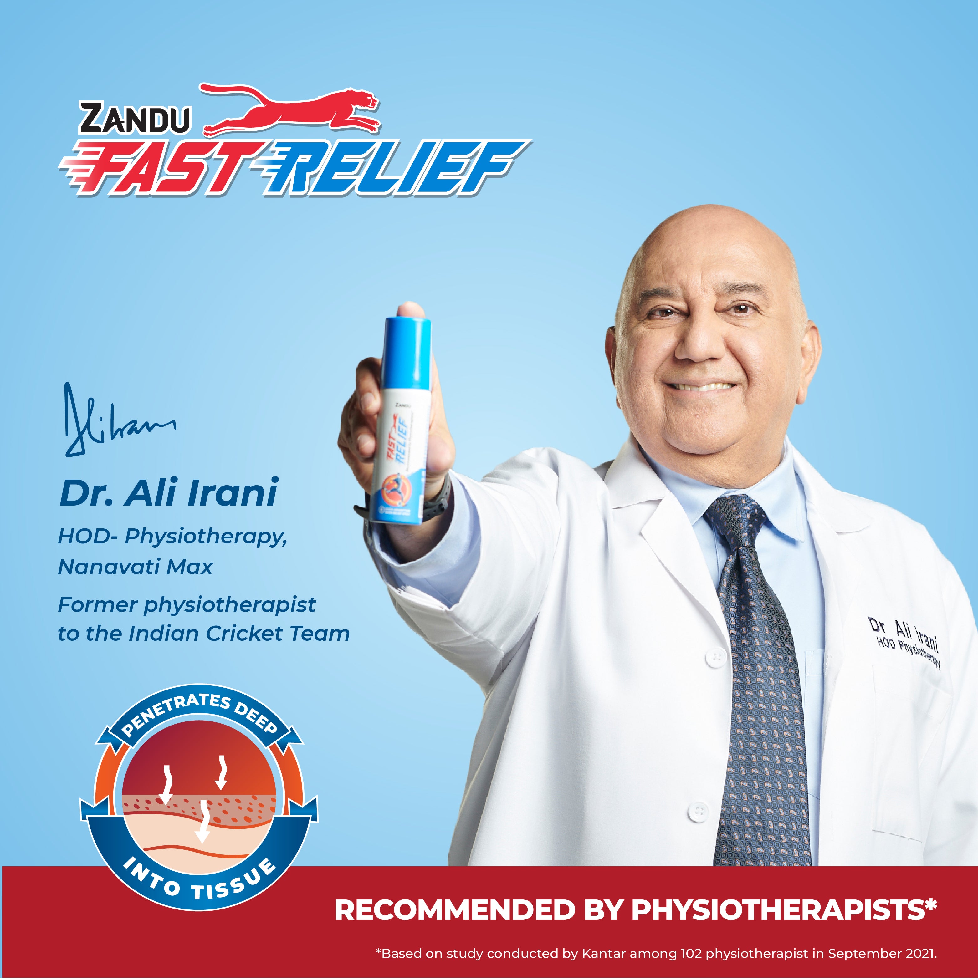 Zandu Fast Relief Spray (50ml)