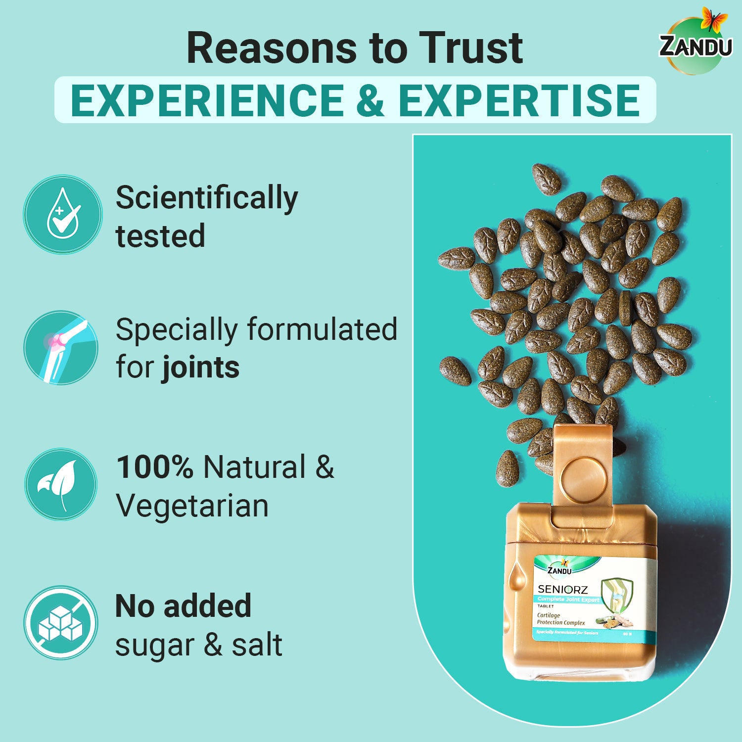 Why choose Seniorz Complete Join Expert Tablet