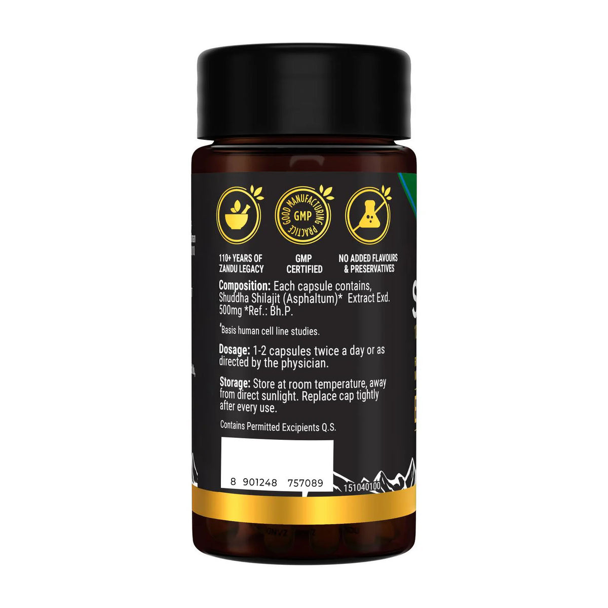 Shilajit (60 Caps) & FREE Vigorex Max (20 Caps)