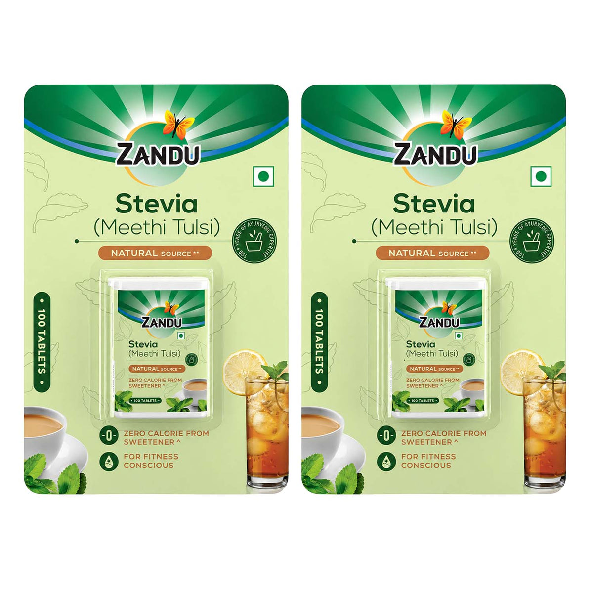 Diabetic-Friendly 0-kcal Sweetener Stevia (Tablets)