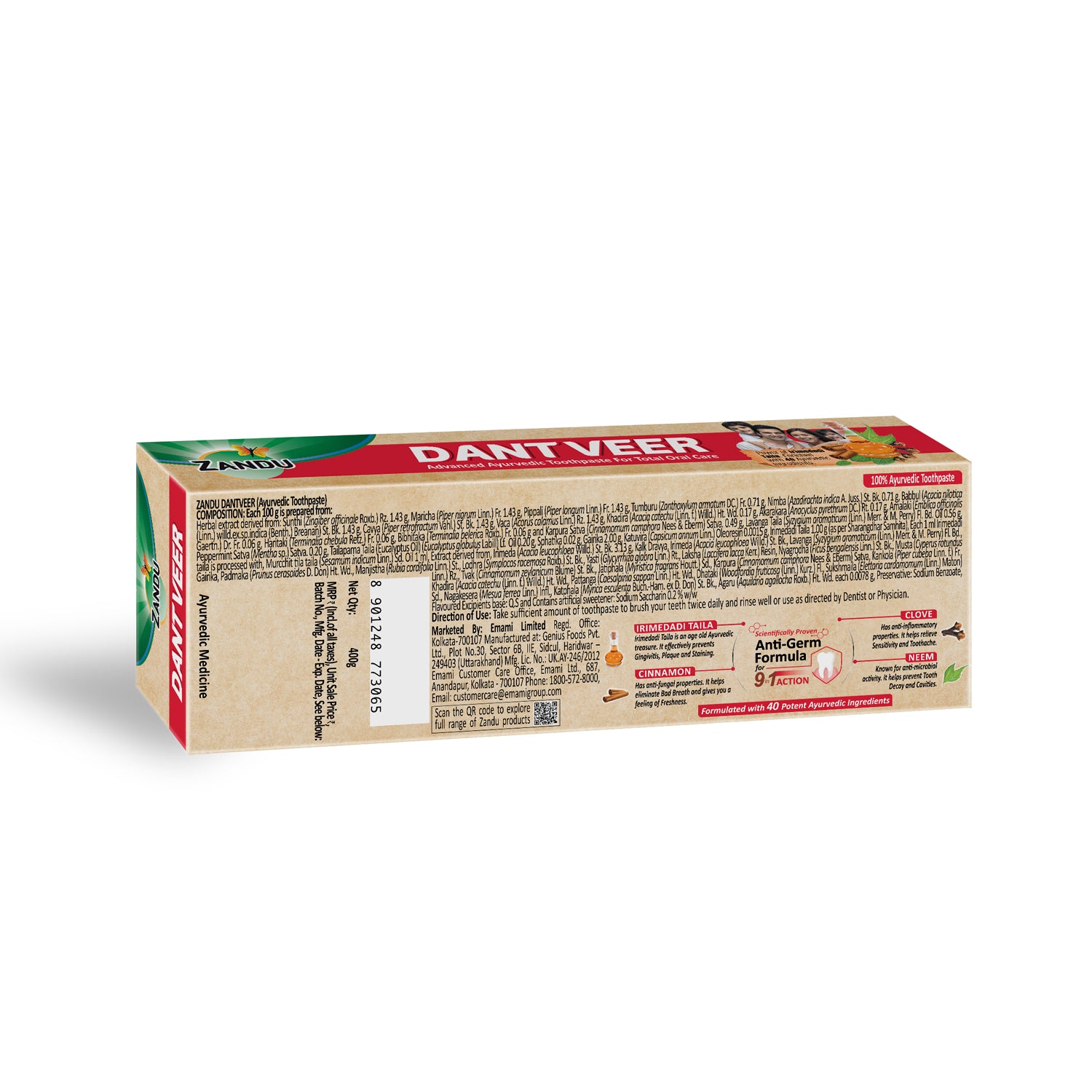 Oil Pulling Toothpaste with Irimedadi Taila