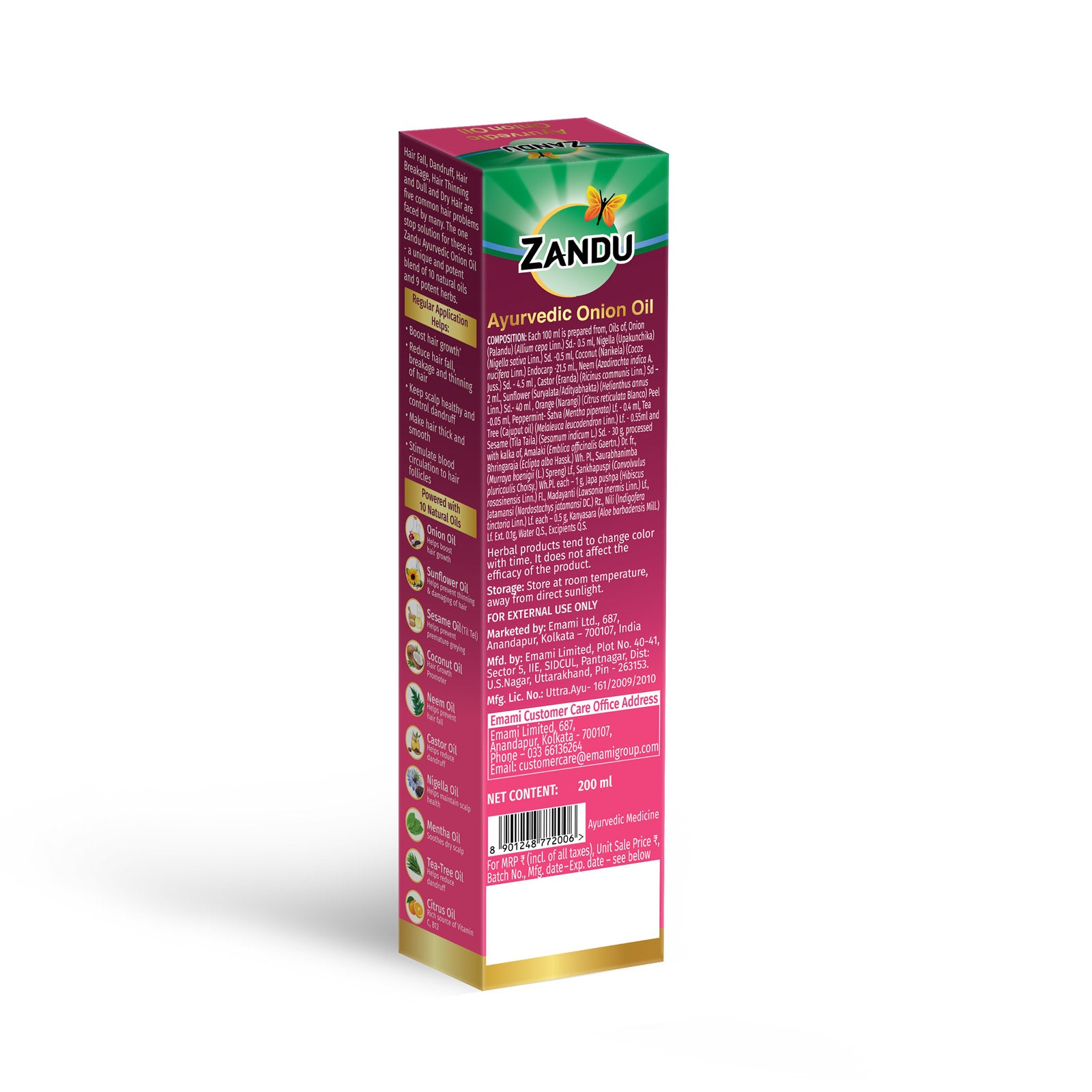 Onion Hair oil
