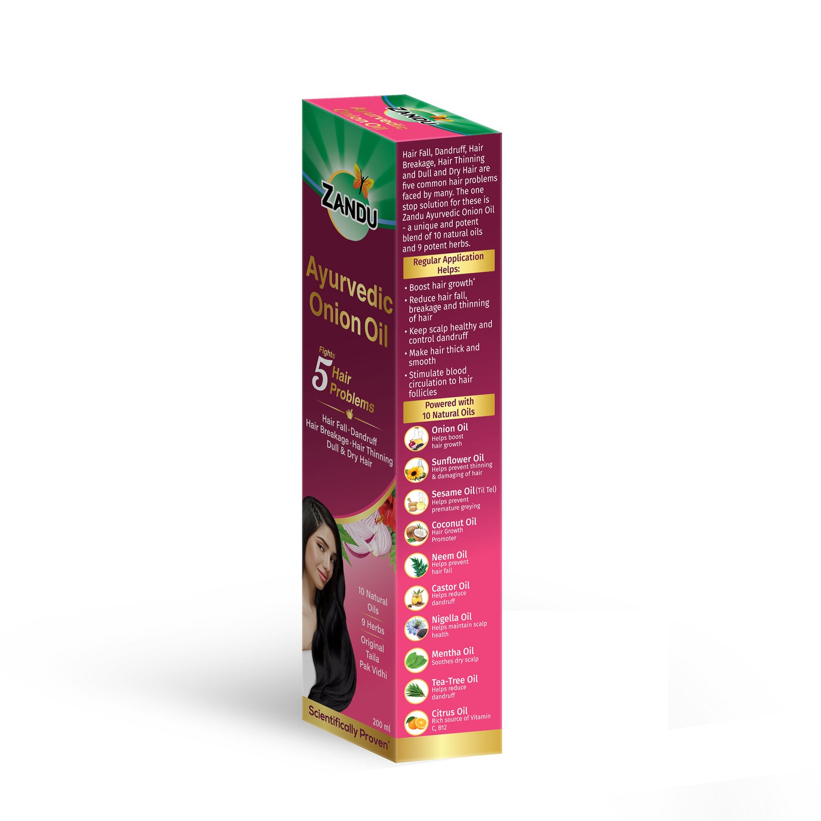 Onion hair oil