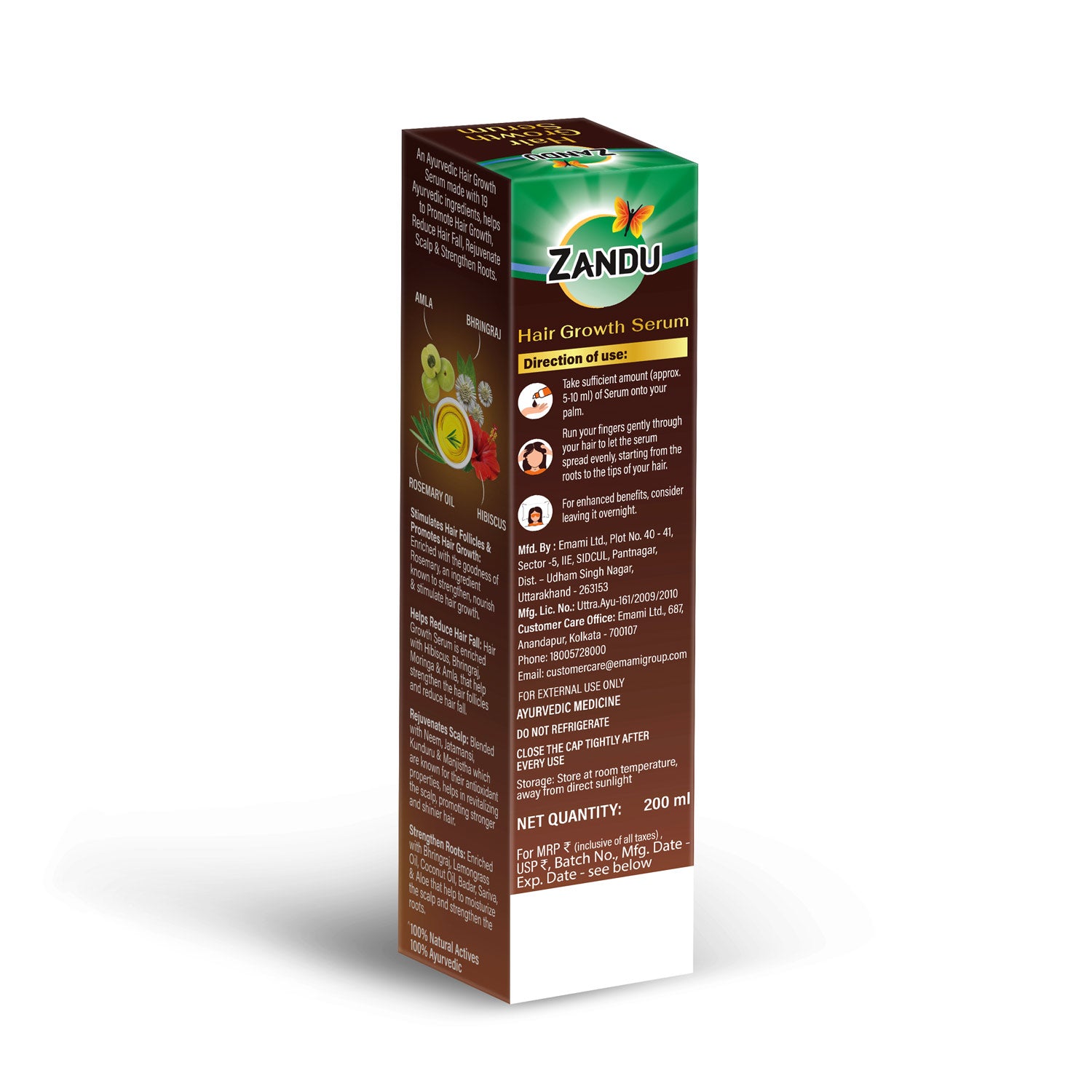 Hair Growth Serum with Rosemary Oil