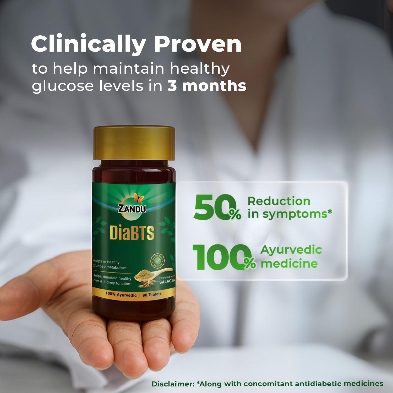 Zandu DiaBTS Tablets