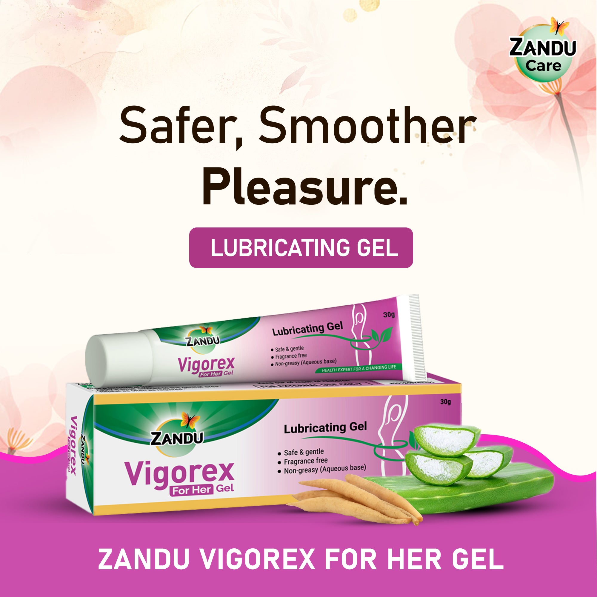 Zandu Female Lubricating Gel
