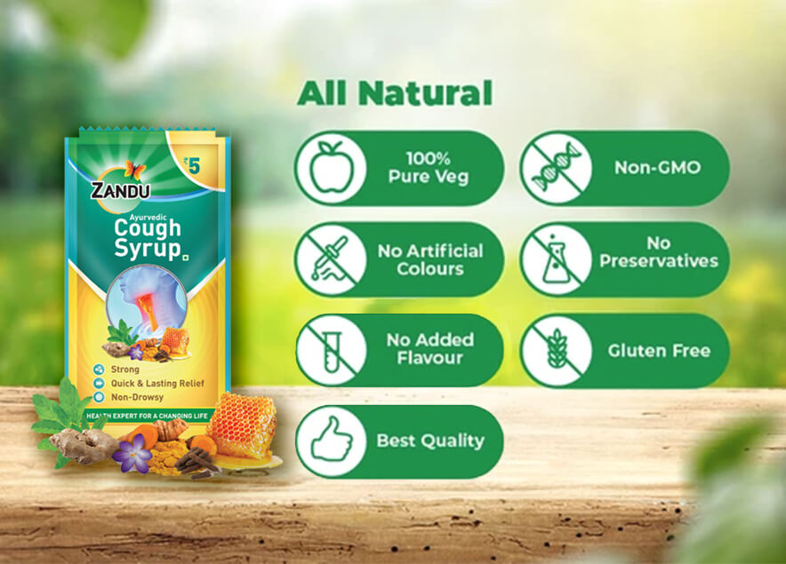 Zandu Ayurvedic Cough Syrup Advantages