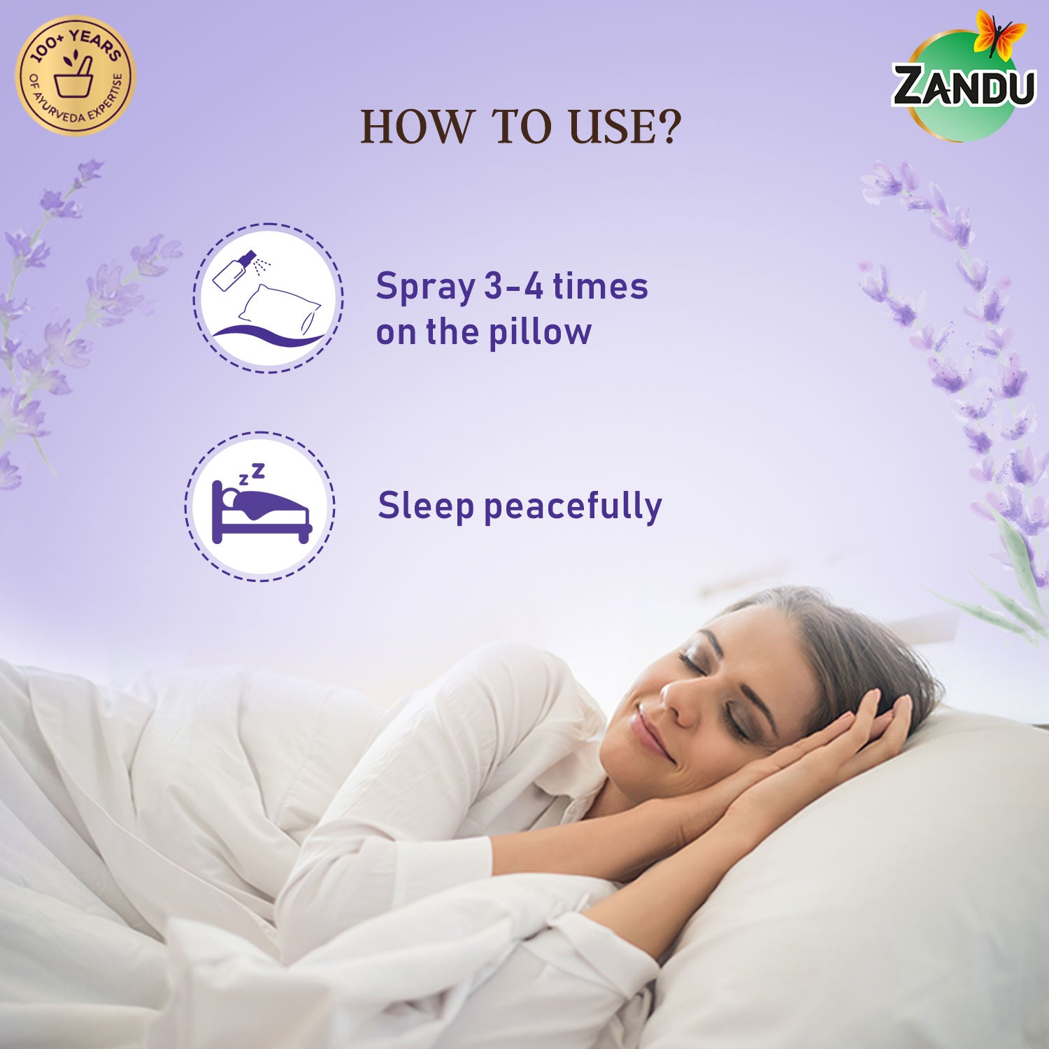 How to use AyuSleep Spray?