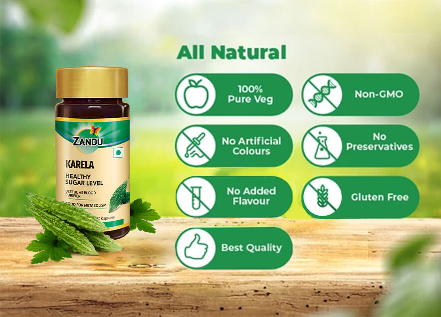 Why choose Zandu Karela Capsules?