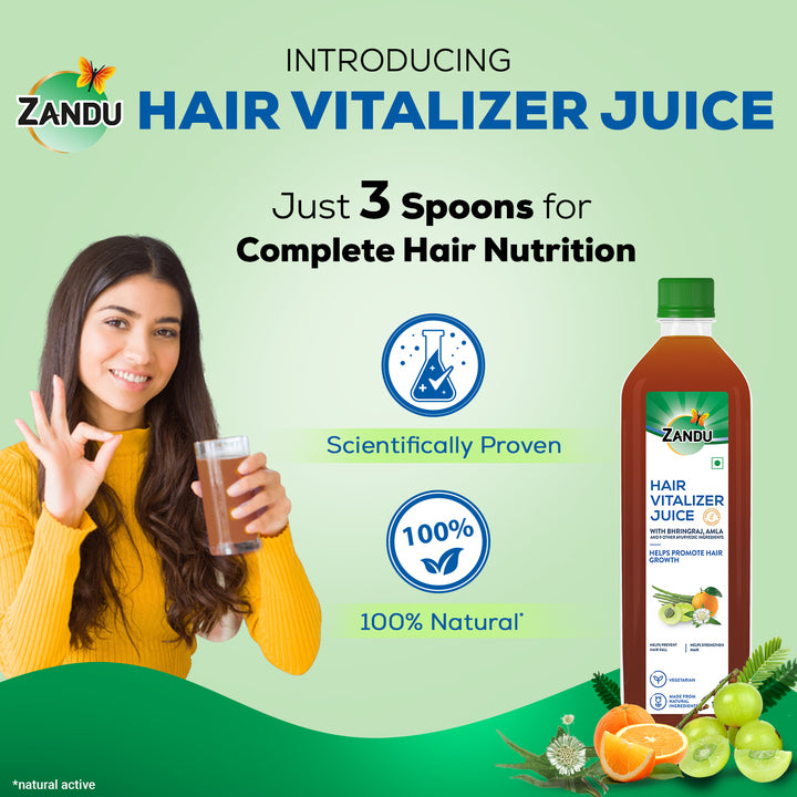 Zandu Hair Vitalizer Juice