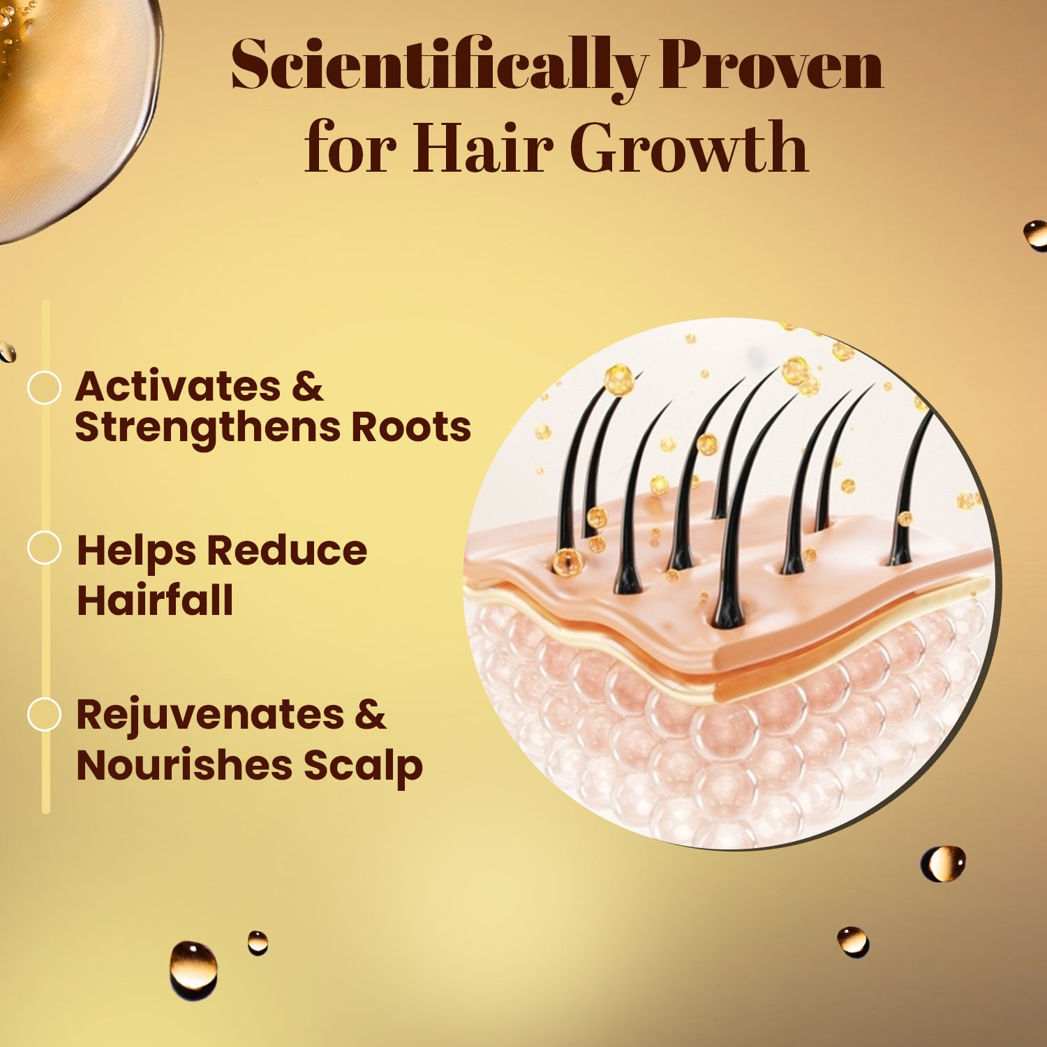 Hair Growth Serum with Rosemary Oil