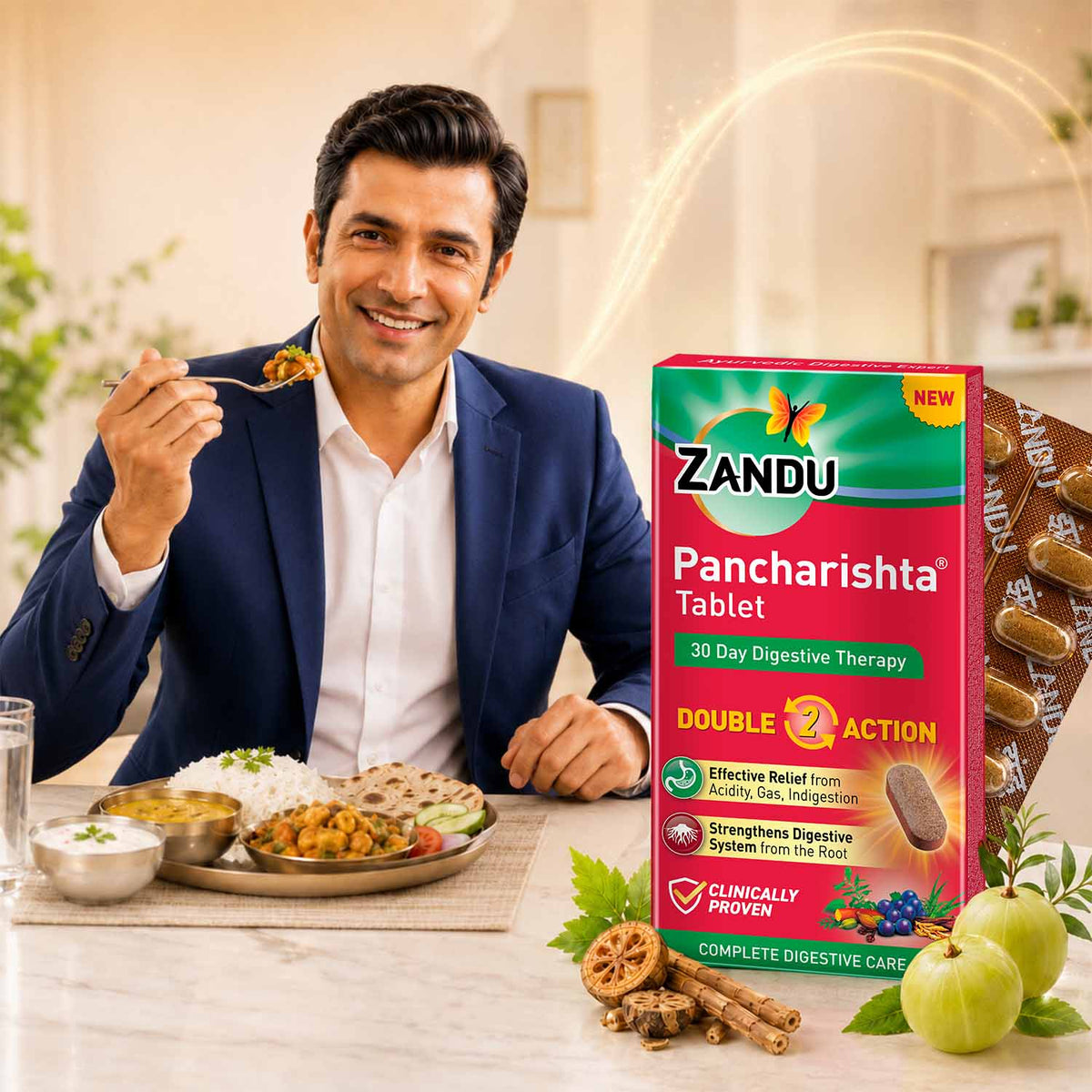 Zandu Pancharishta Tablet | Gas & Acidity Relief