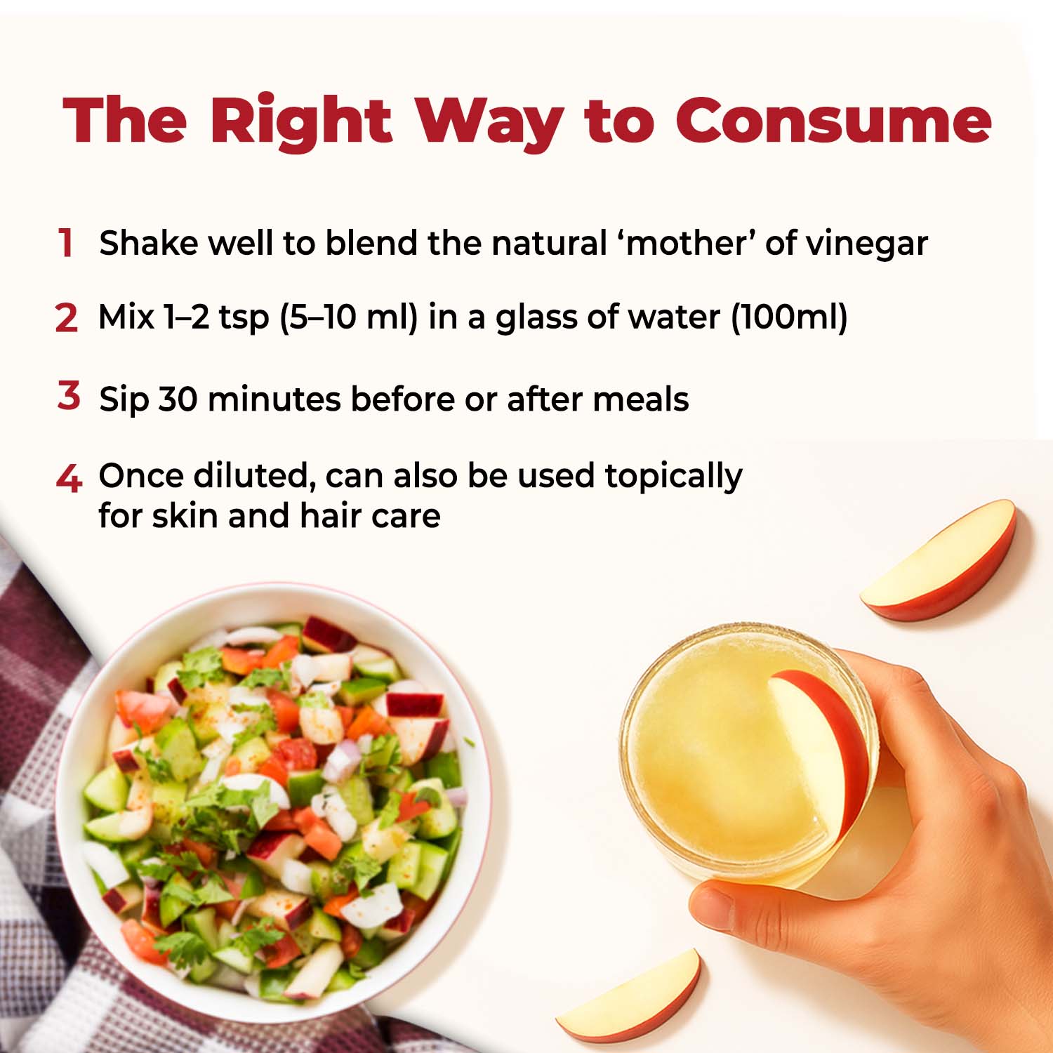 Zandu Himalayan Apple Cider Vinegar (ACV)