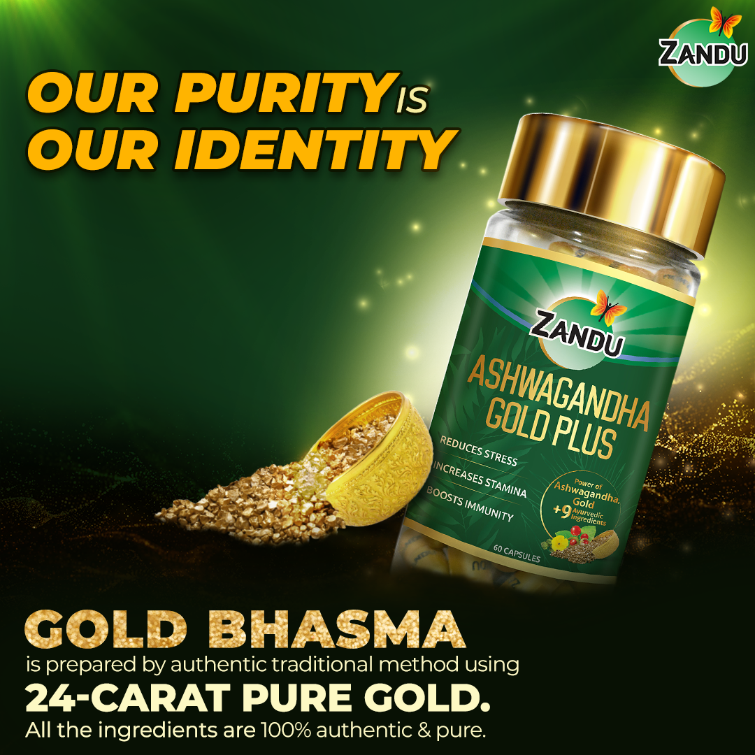 Zandu Sheelajet Gold Plus (60 Caps) + Ashwa Gandha Gold Plus (60 Caps) Combo