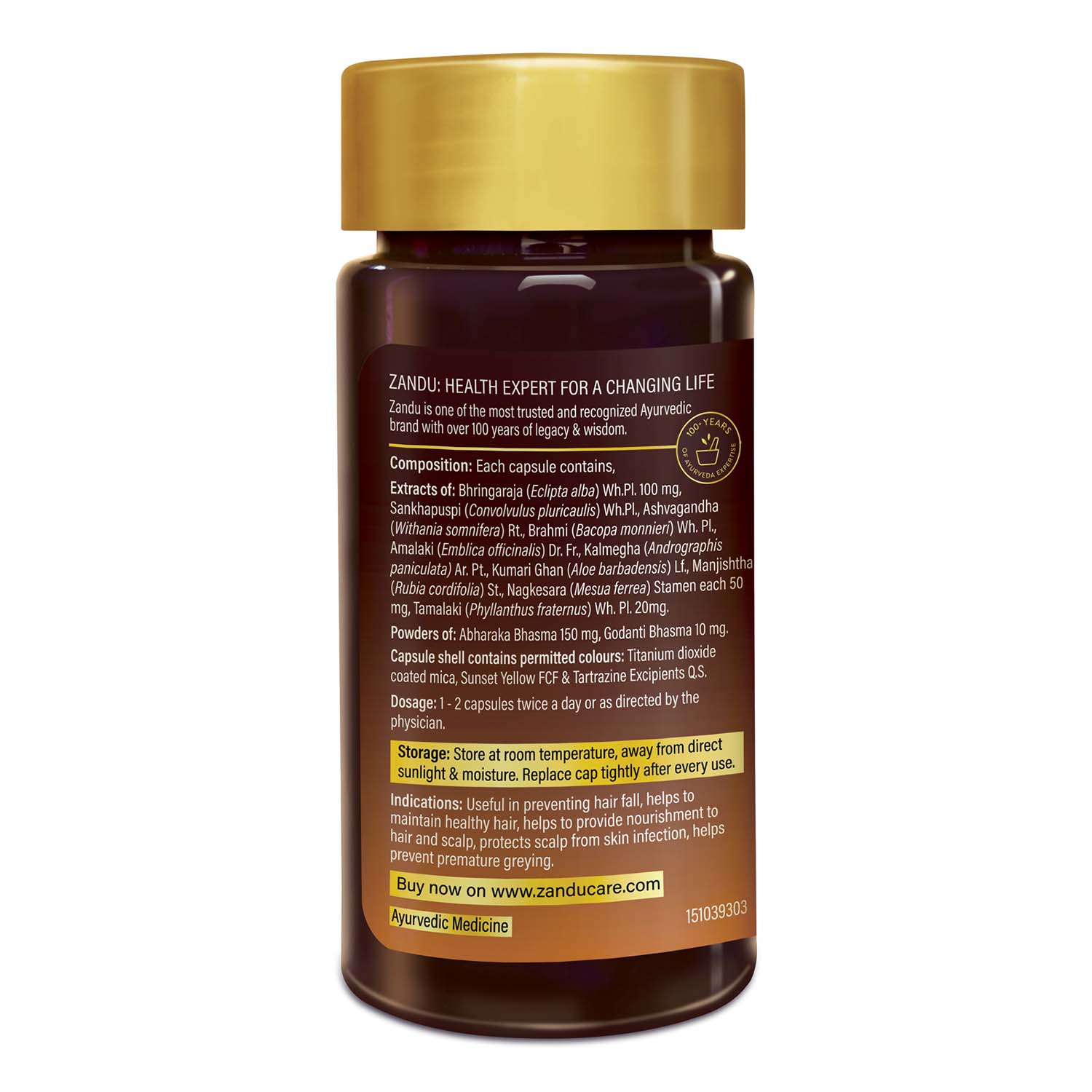 Hair Growth Capsule with DHT Blocker