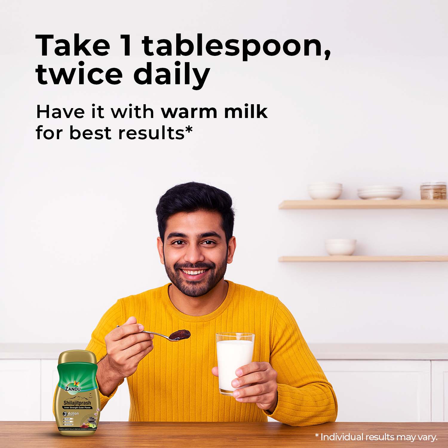Zandu Shilajitprash for Strength (No added Sugar)