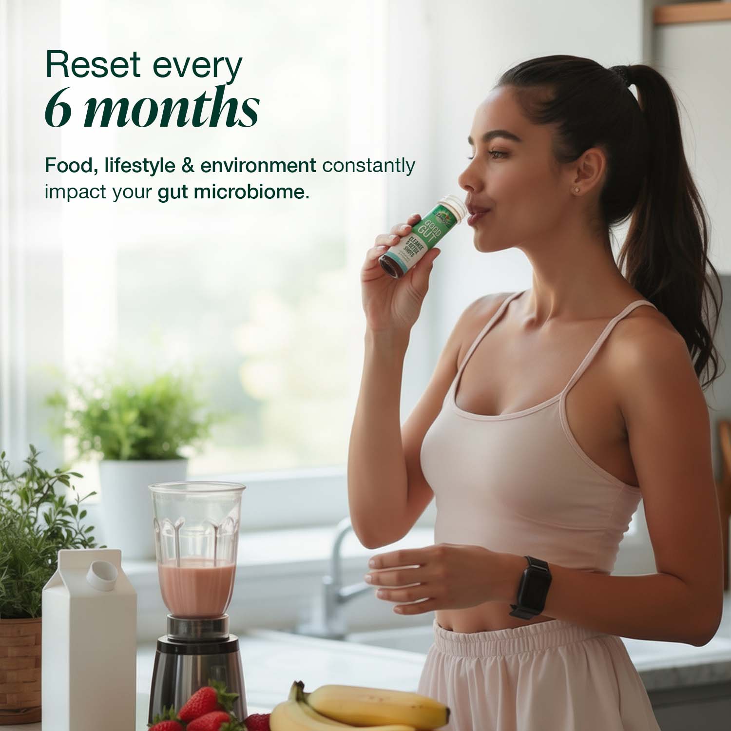 Gut Cleanse & Detox Shots - Pre & Postbiotics