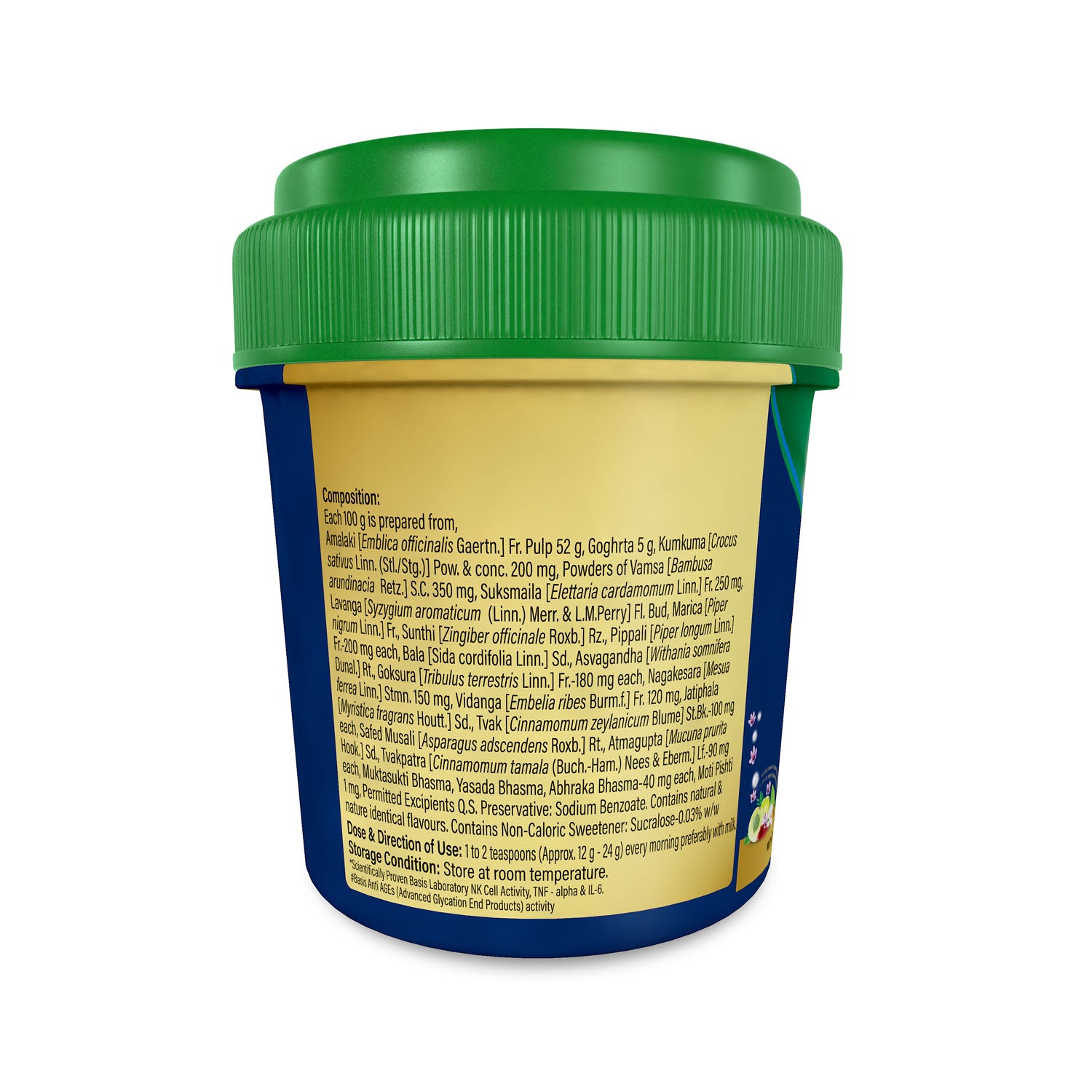 Dirghayuprash - Scientifically Proven Immunity, Anti-AGE Action(100g)
