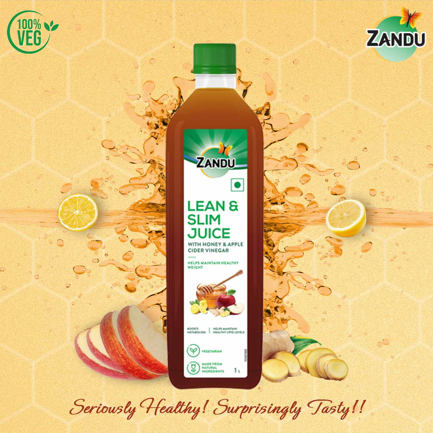 Lean & Slim Weight Management ACV-Lemon-Honey Juice