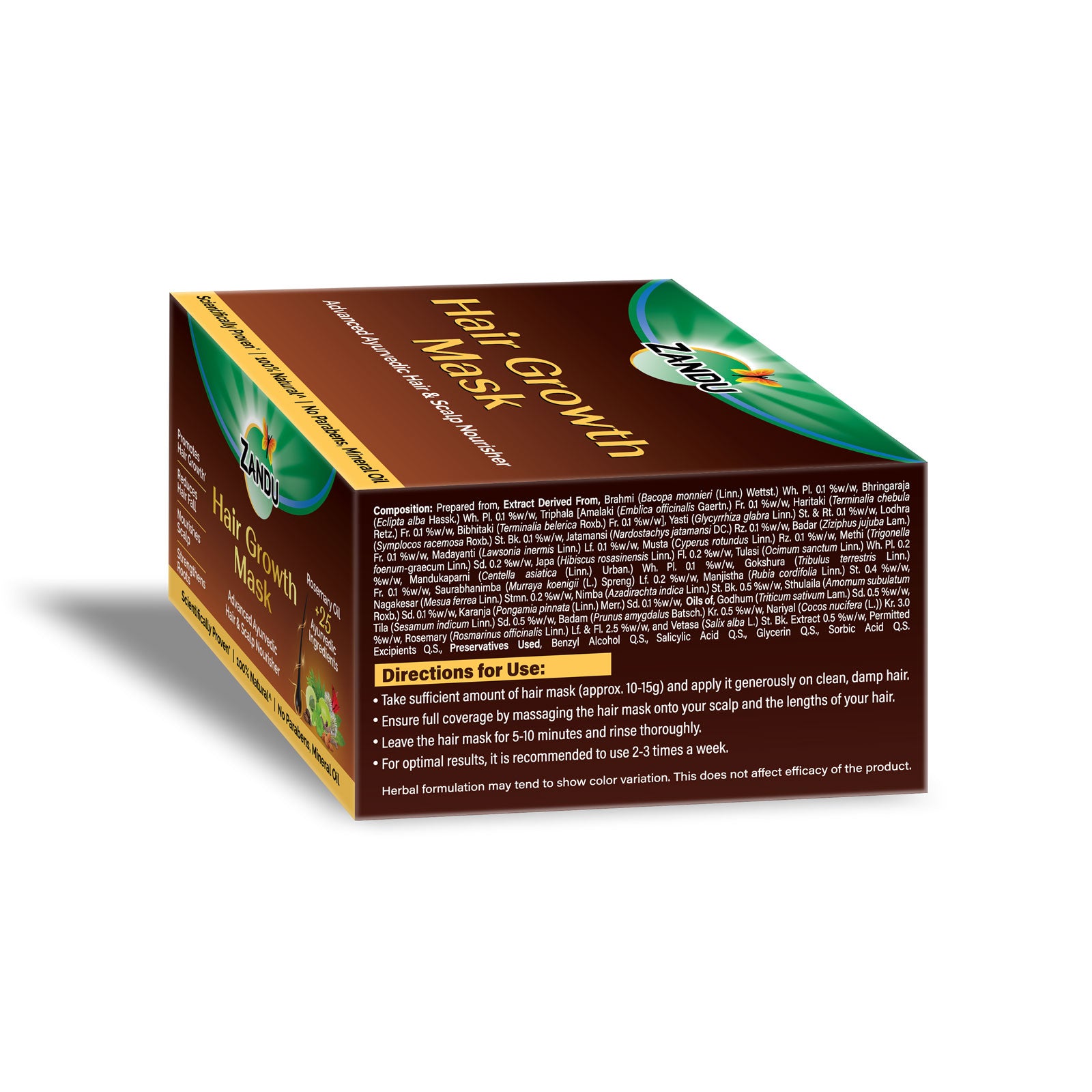 Zandu Ayurvedic Hair Growth Mask (200g)
