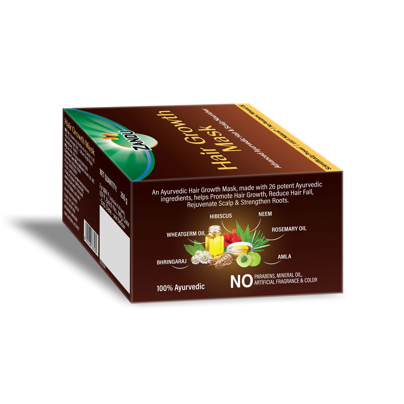 Zandu Ayurvedic Hair Growth Mask (200g)