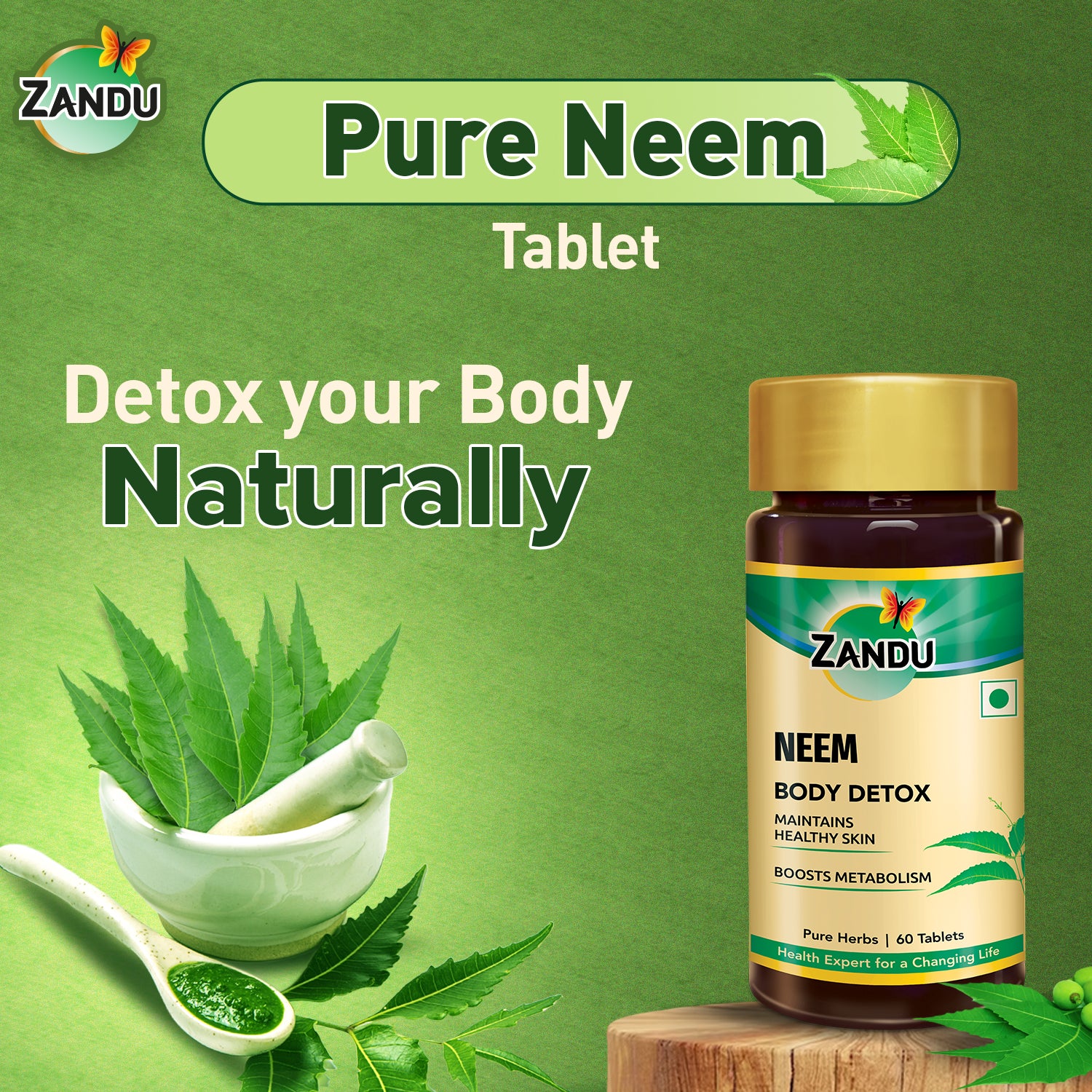 Zandu Neem Detox Tablet