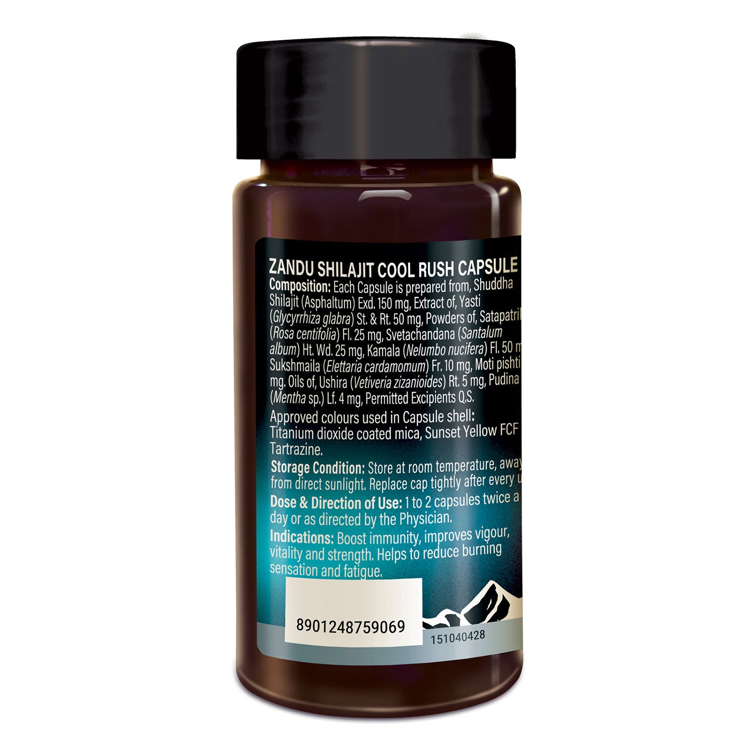 Zandu Shilajit Cool Rush for Hot Weather Workouts