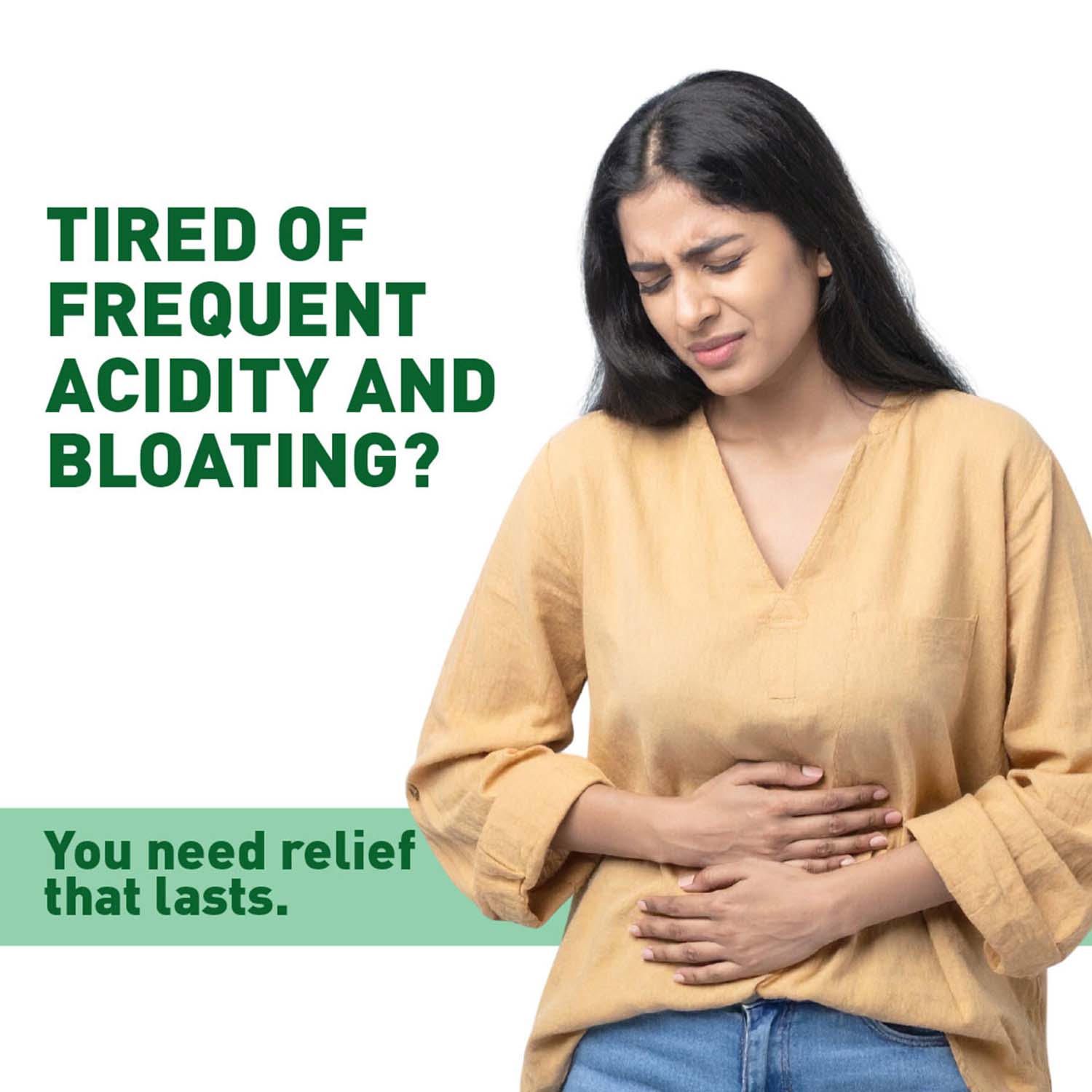 Fast Relief from Bloating & Acidity + Gut Care