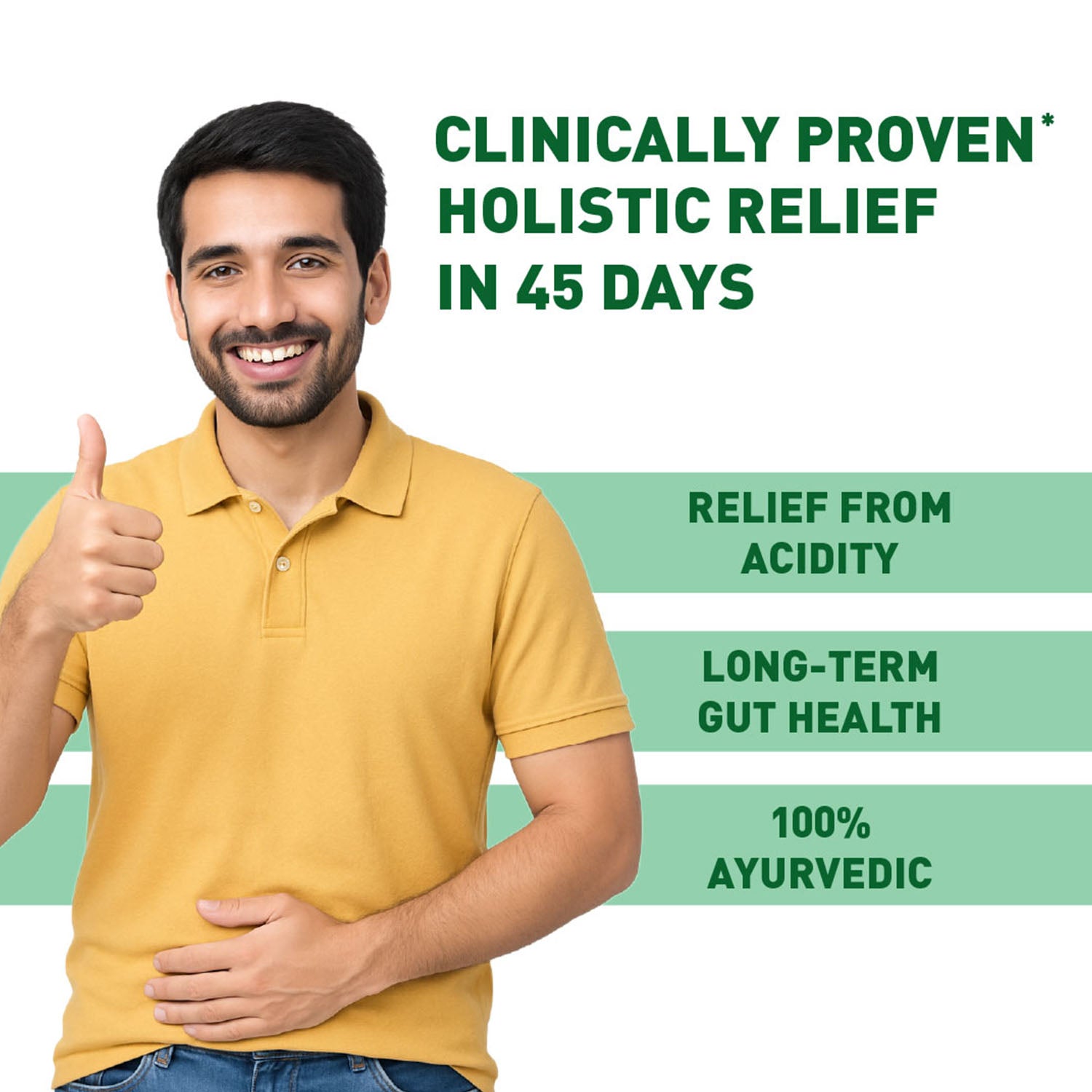 Fast Relief from Bloating & Acidity + Gut Care