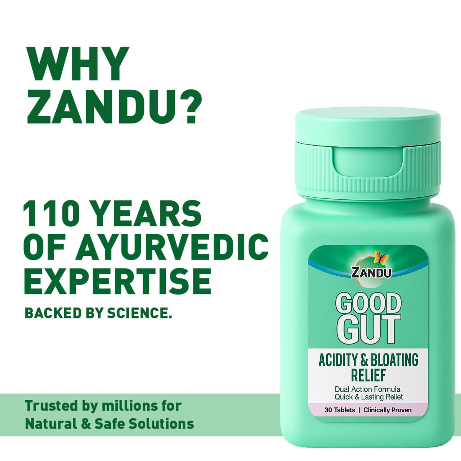 Fast Relief from Bloating & Acidity + Gut Care