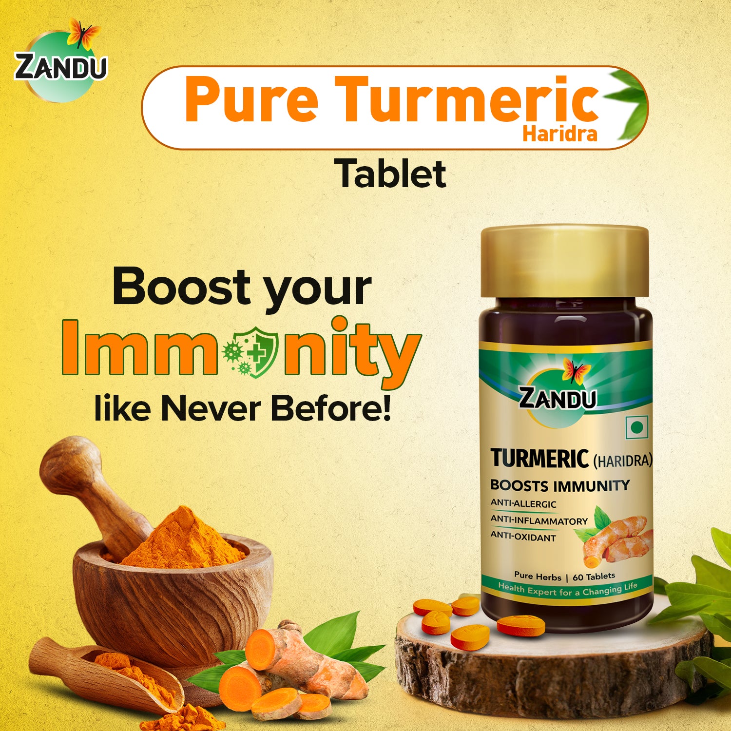 Turmeric Tablet for Immunity