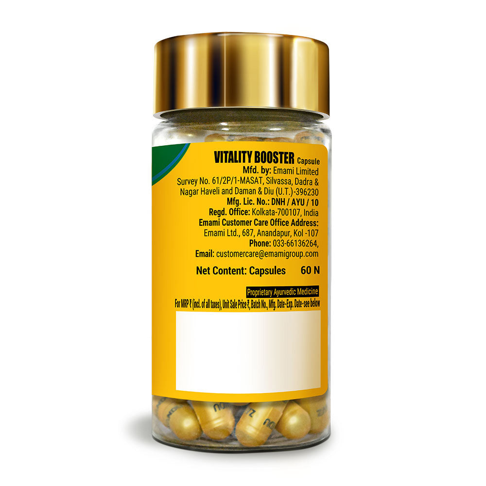 Zandu Vitality Booster Caps (Pack of 2)