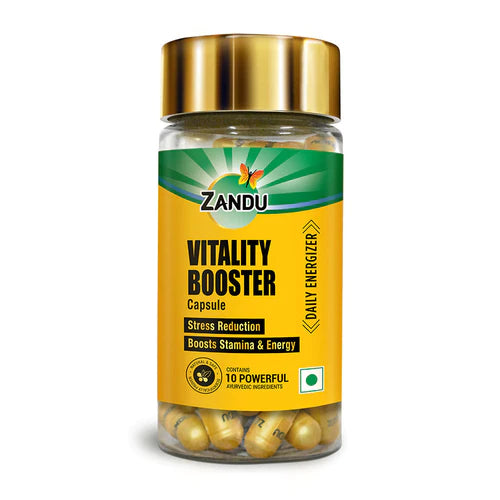 Zandu Vitality Booster Caps (Pack of 2)