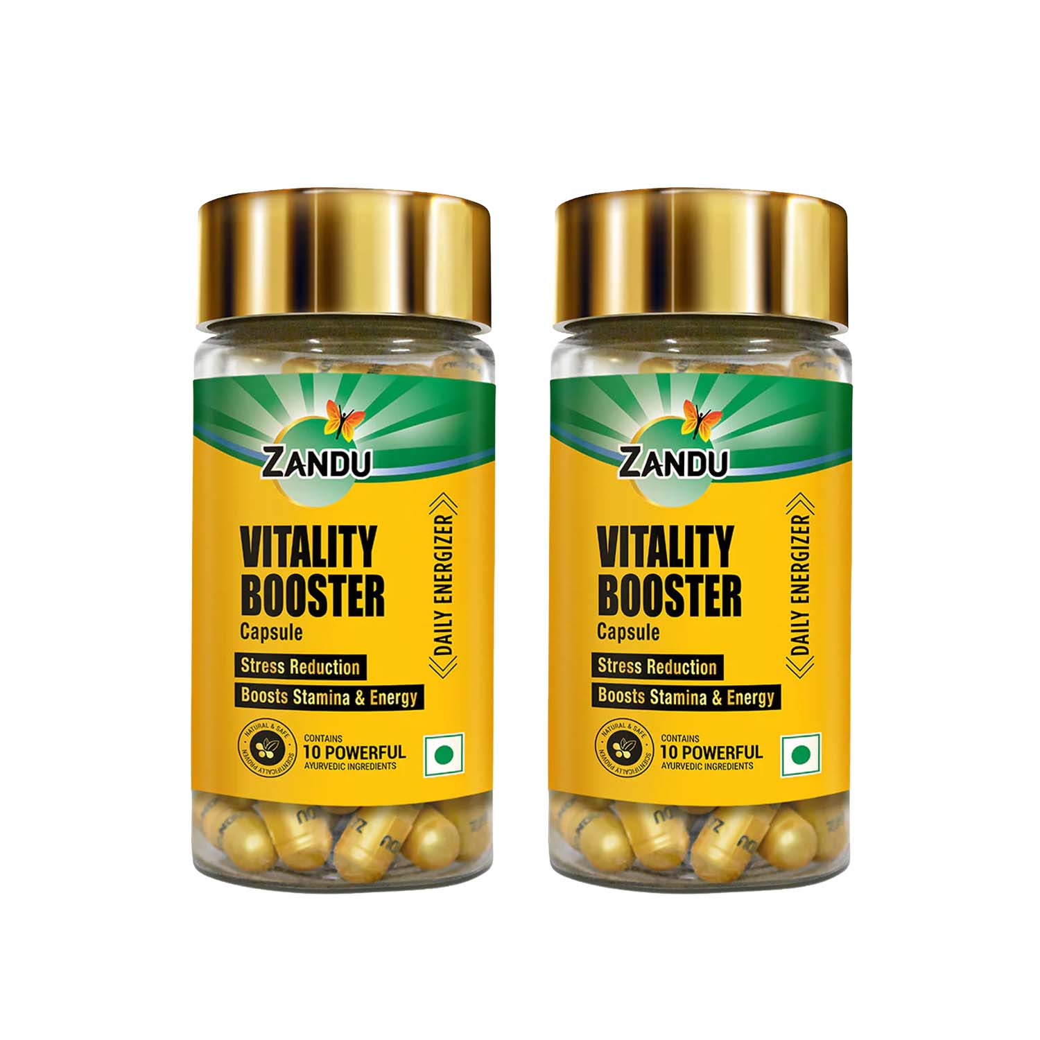 Zandu Vitality Booster Caps (Pack of 2)