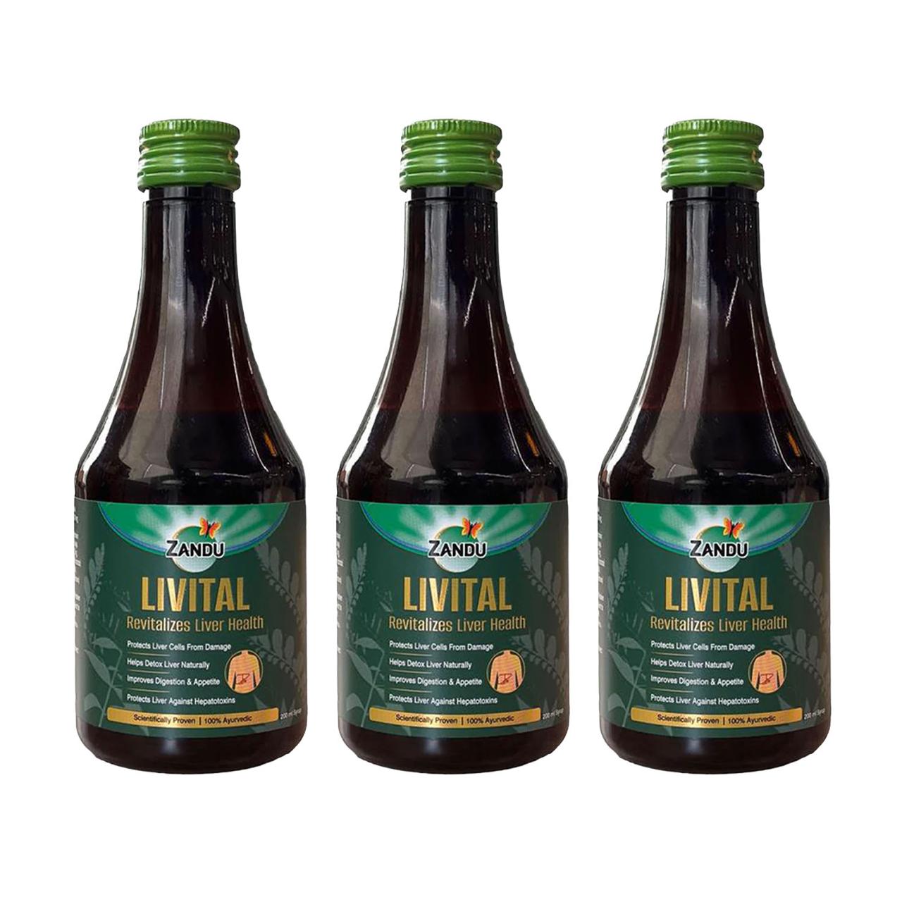 Zandu Livital Syrup (200 ml)