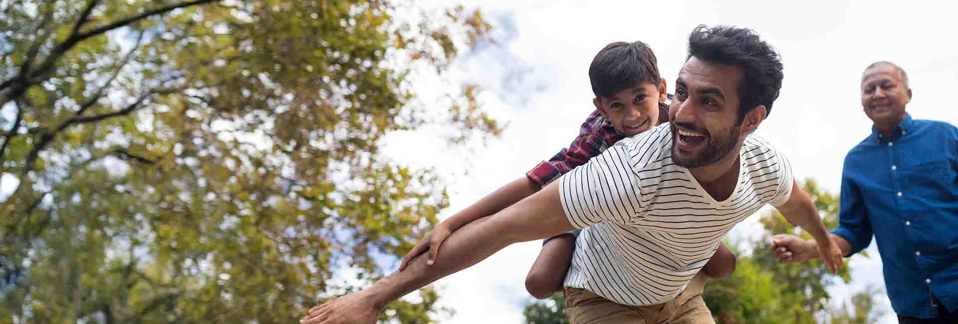 Father with Child 