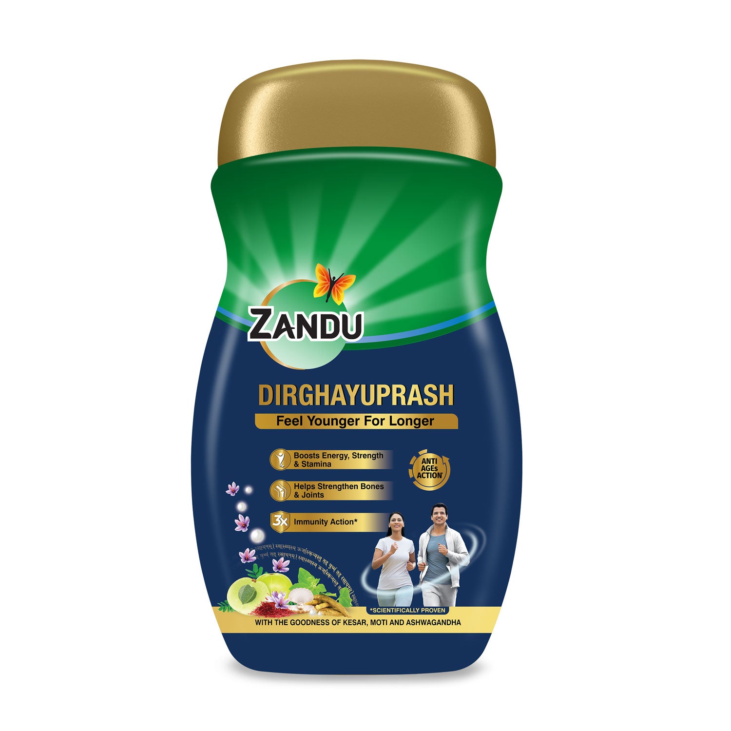 Zandu Anti-AGEs action Dirghayuprash (Suitable for Diabetics)
