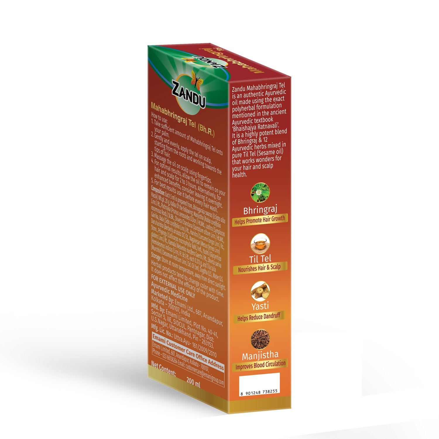 Hair Growth Mahabhringraj Hair Oil