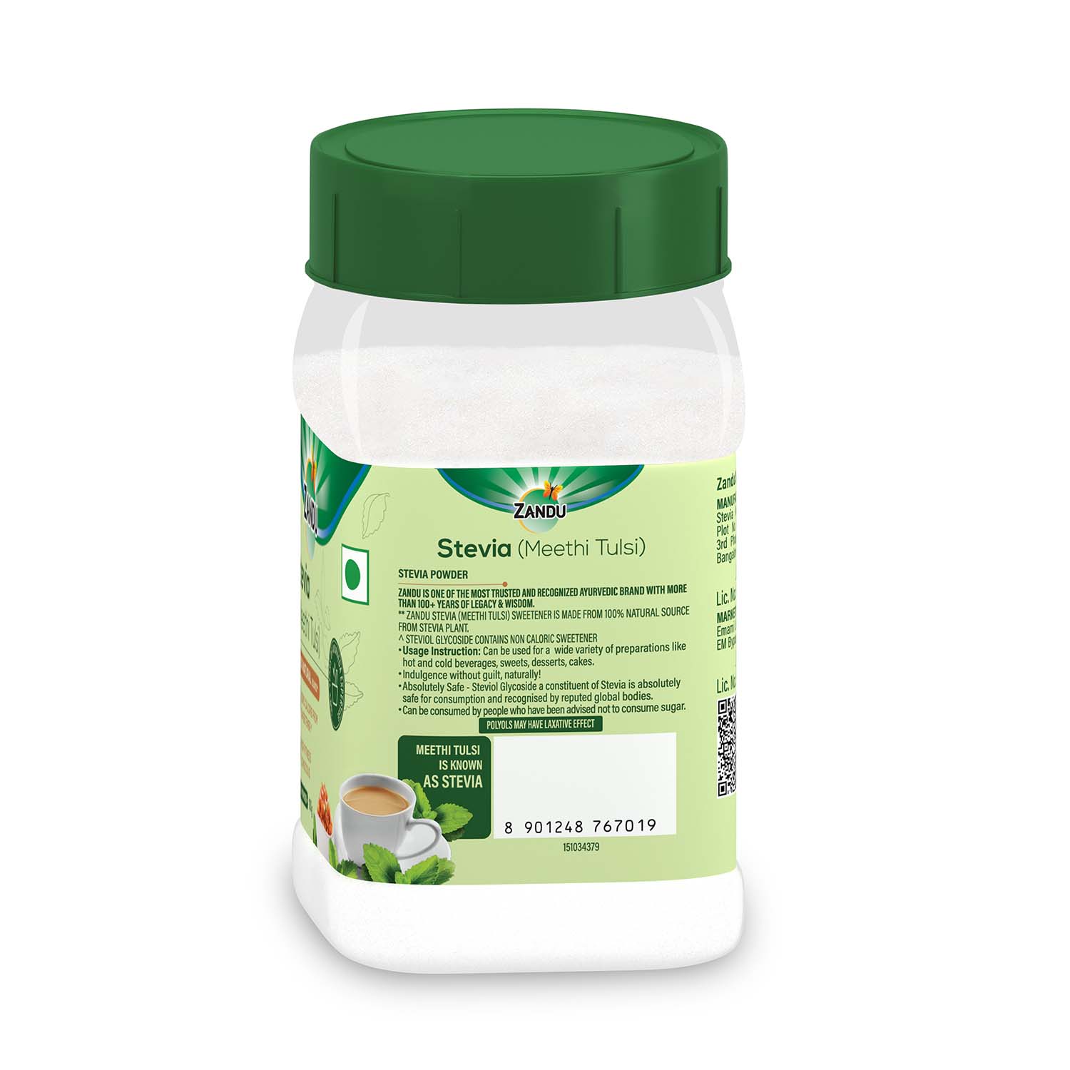 Zero-calorie Sweetener Stevia (Powder)