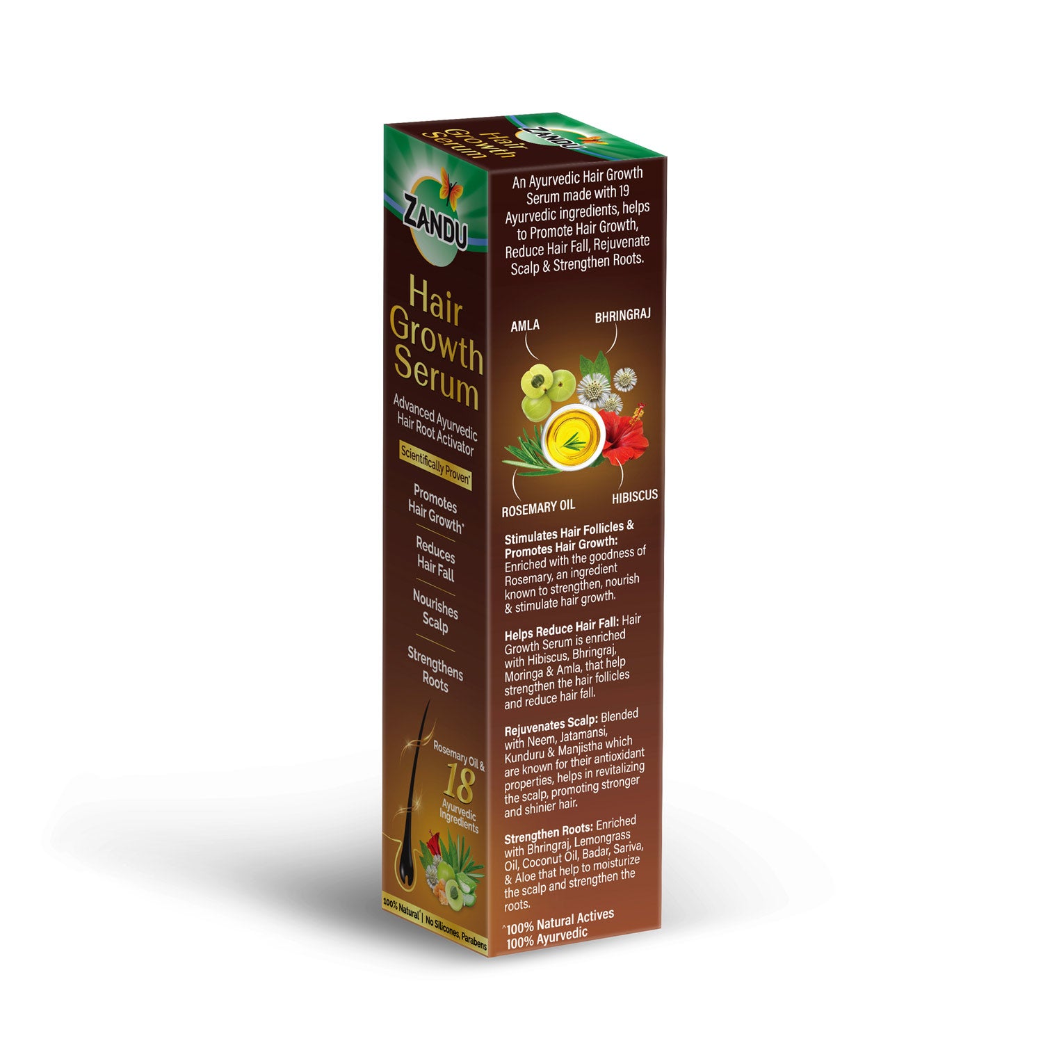 Hair Growth Serum with Rosemary Oil