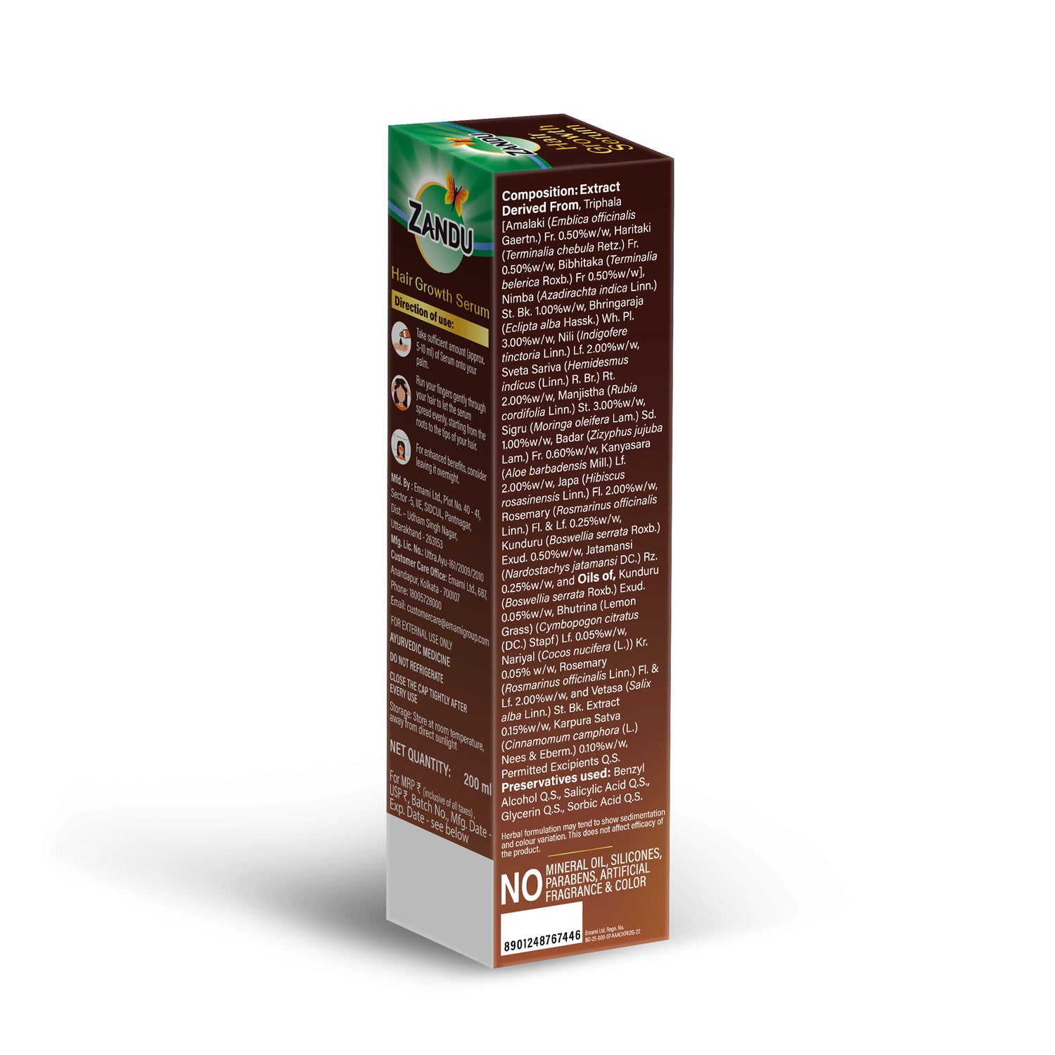 Hair Growth Serum with Rosemary Oil