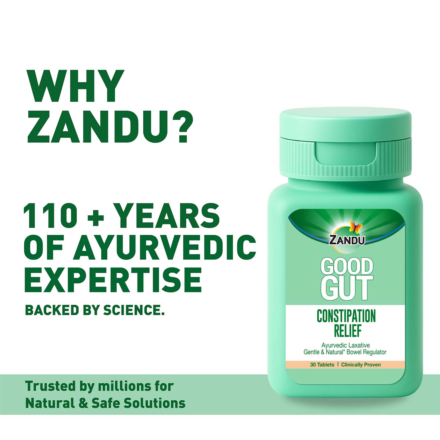 Overnight Constipation Relief, Works in 1 Dose