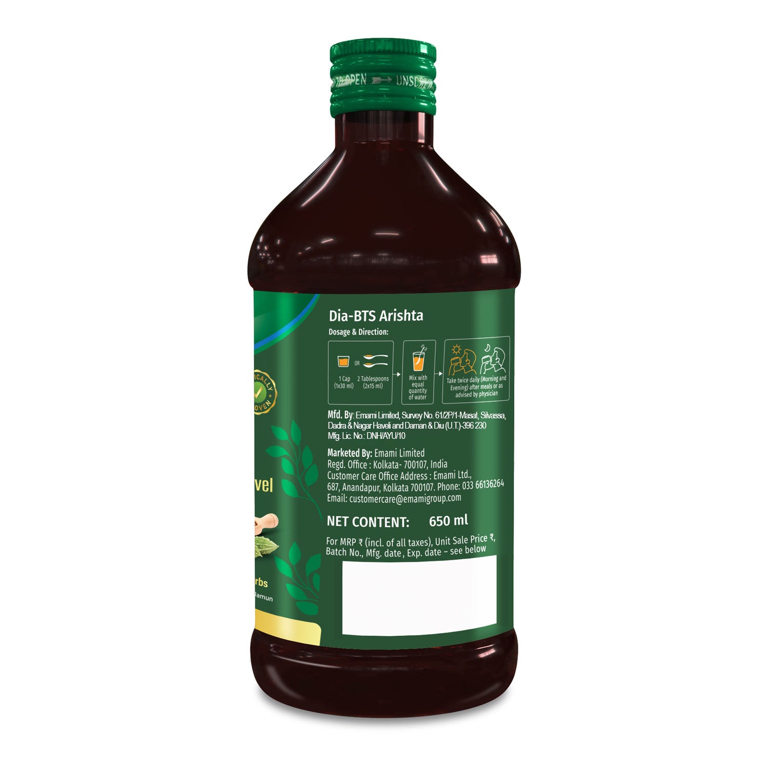Zandu DiaBTS Arishta Tonic