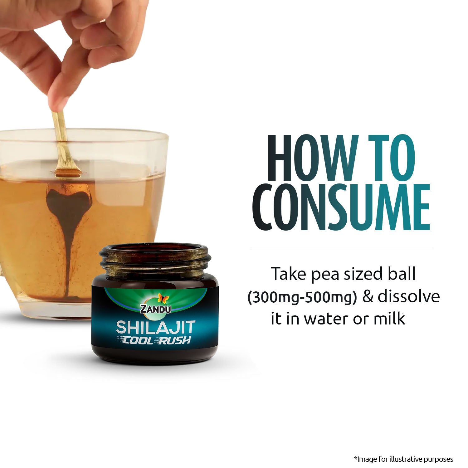 Zandu Shilajit Cool Rush for Hot Weather Workouts